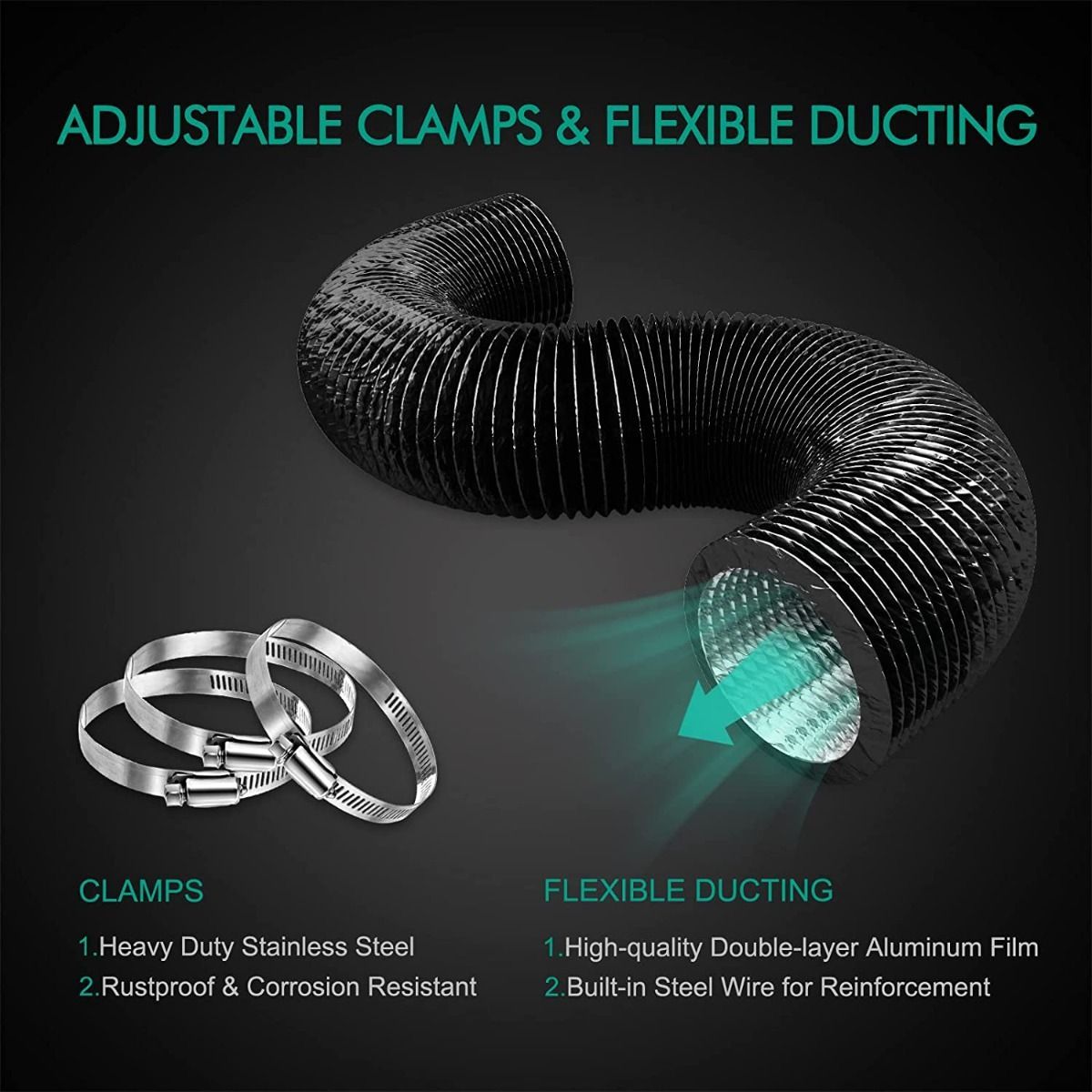 AI Grow 2024 480W ASP480 SAMSUNG LED GROW LIGHT + 4'X4' (120X120X200CM) COMPLETE GROW TENT KITS