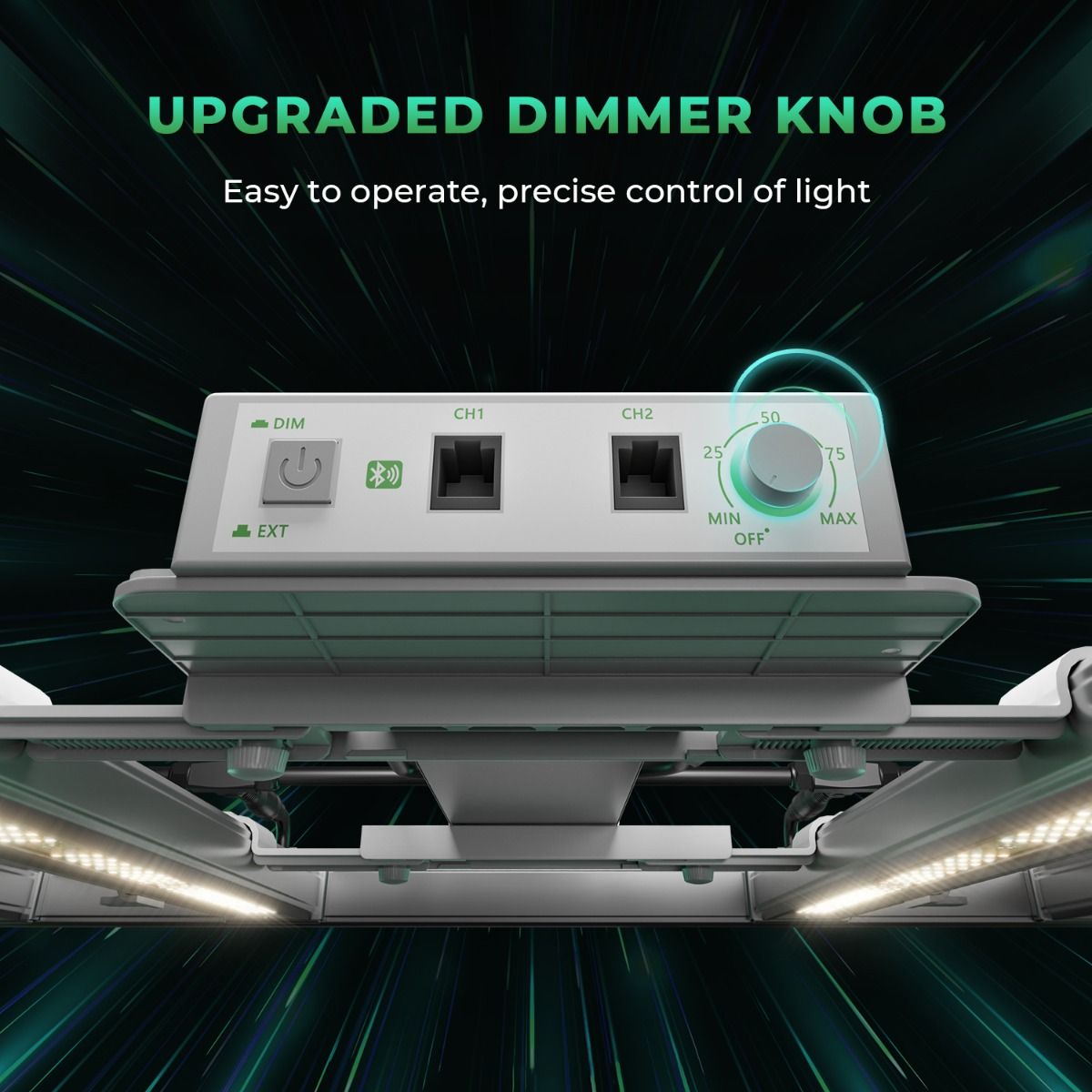 AI Grow 2024 Latest SMART ACE480 480W Full Spectrum LED GROW LIGHT for Indoor Plants